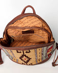 American Darling Saddle Blanket Genuine Leather Women Bag Western Handbag Purse