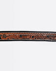 American Darling Bracelet Hand Tooled Carved Genuine Leather Women | Handmade Western Rustic