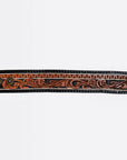 American Darling ADBRF171 Hand tooled carved Genuine Leather Bracelet women