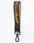 American Darling Hand Tooled Genuine Leather Handle Strap for Wristlet Bag Phone Wrist Keychain Wallet Purse Clutch Cellphone