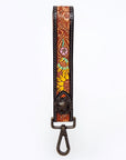 American Darling Hand Tooled Genuine Leather Handle Strap for Wristlet Bag Phone Wrist Keychain Wallet Purse Clutch Cellphone