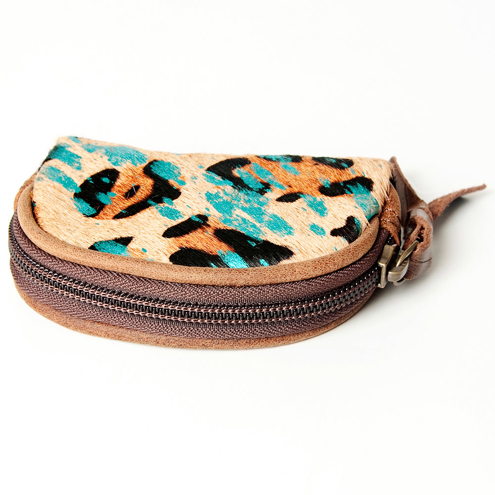 American Darling Coin Purse Hair On Genuine Leather Women Bag Western Handbag Purse
