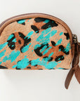 American Darling Coin Purse Hair On Genuine Leather Women Bag Western Handbag Purse
