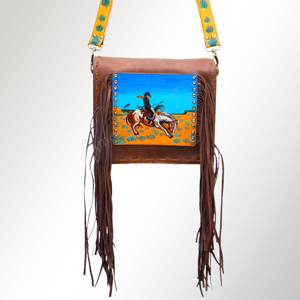American Darling Cross Body I Genuine Leather Women Bag Western Handbag Purse