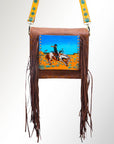 American Darling Cross Body I Genuine Leather Women Bag Western Handbag Purse