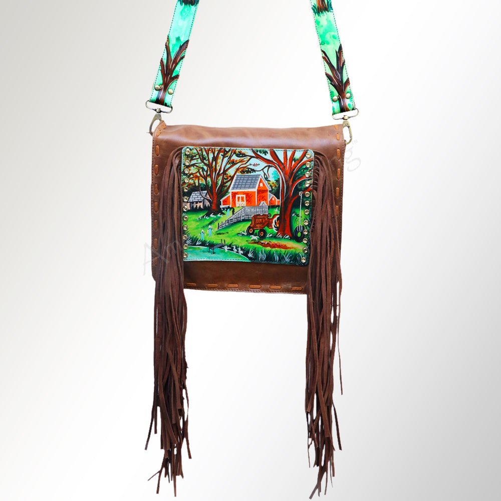 American Darling Cross Body I Genuine Leather Women Bag Western Handbag Purse