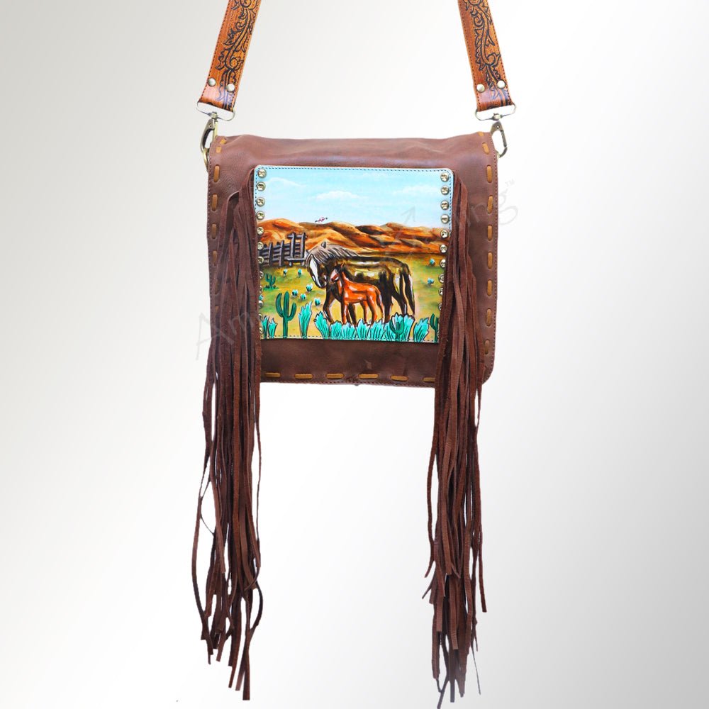 American Darling Cross Body I Genuine Leather Women Bag Western Handbag Purse