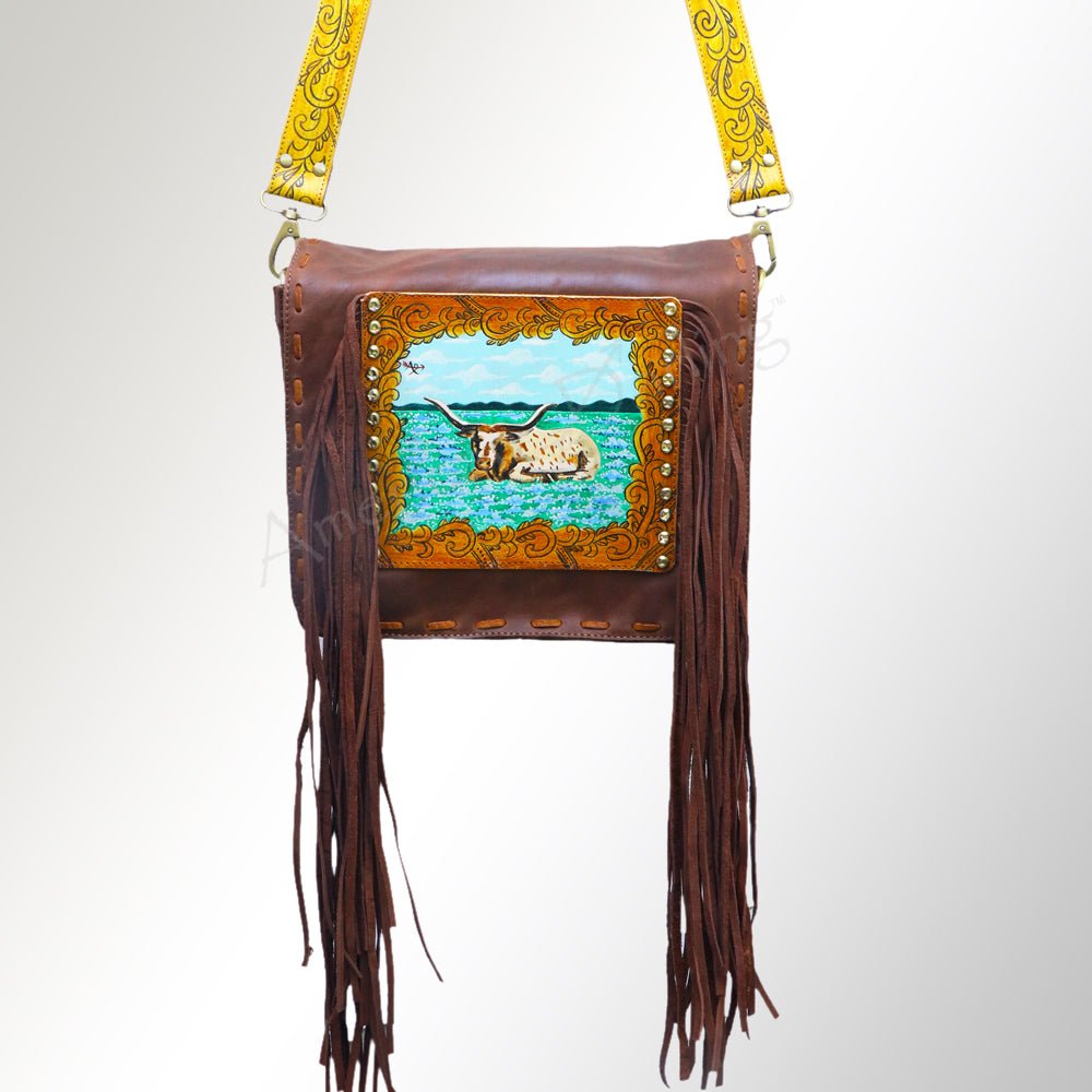 American Darling Cross Body I Genuine Leather Women Bag Western Handbag Purse