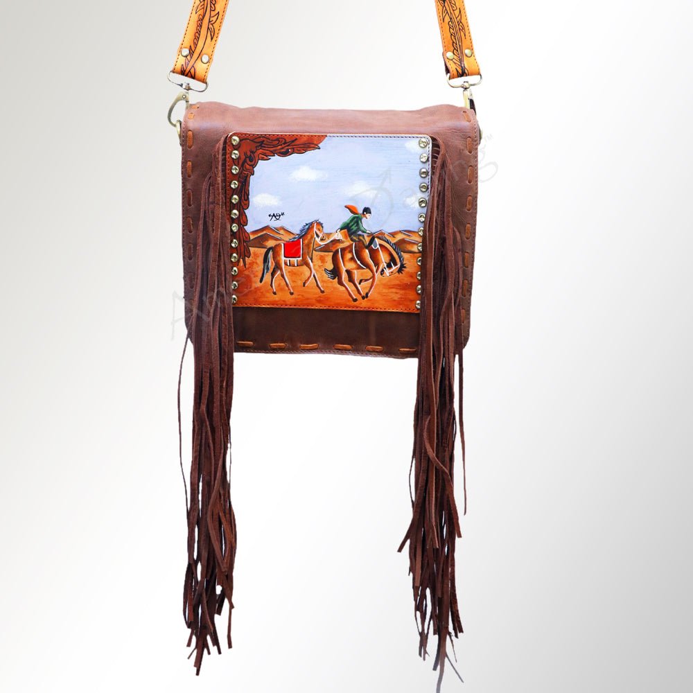 American Darling Cross Body I Genuine Leather Women Bag Western Handbag Purse
