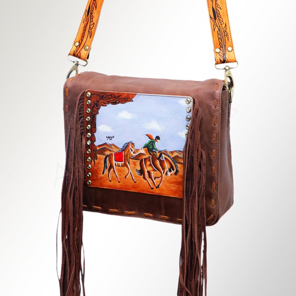 American Darling Cross Body I Genuine Leather Women Bag Western Handbag Purse