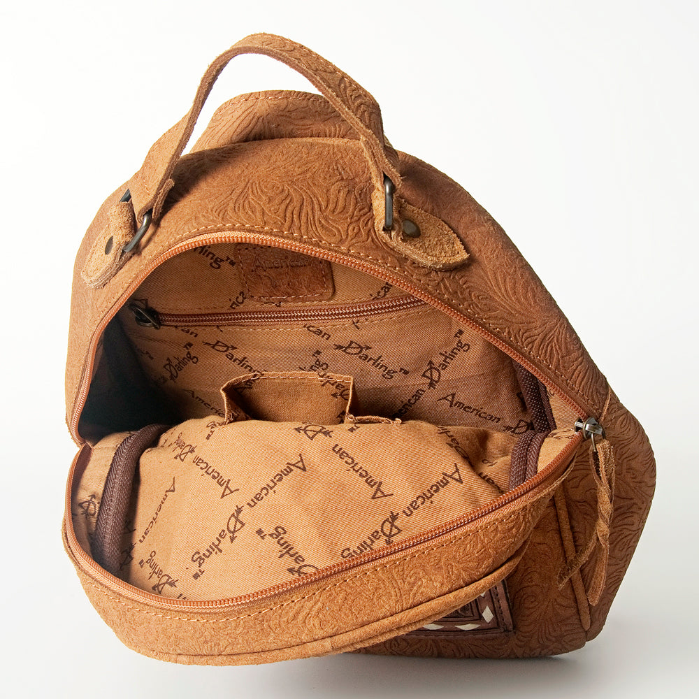 American Darling Backpack Hair on Genuine Leather Western Women Bag | for Laptop School Purse Travel