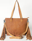 American Darling Tote Hair On Genuine Leather Women Bag Western Handbag Purse