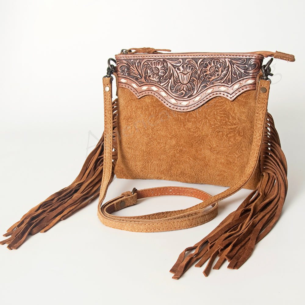 American Darling Small Crossbody Genuine Leather women bag western handbag purse