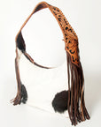 Hobo Hair On Saddle Blanket Genuine Leather Western Bag For Women