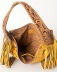 American Darling Hobo Hair On Genuine Leather women bag western handbag purse