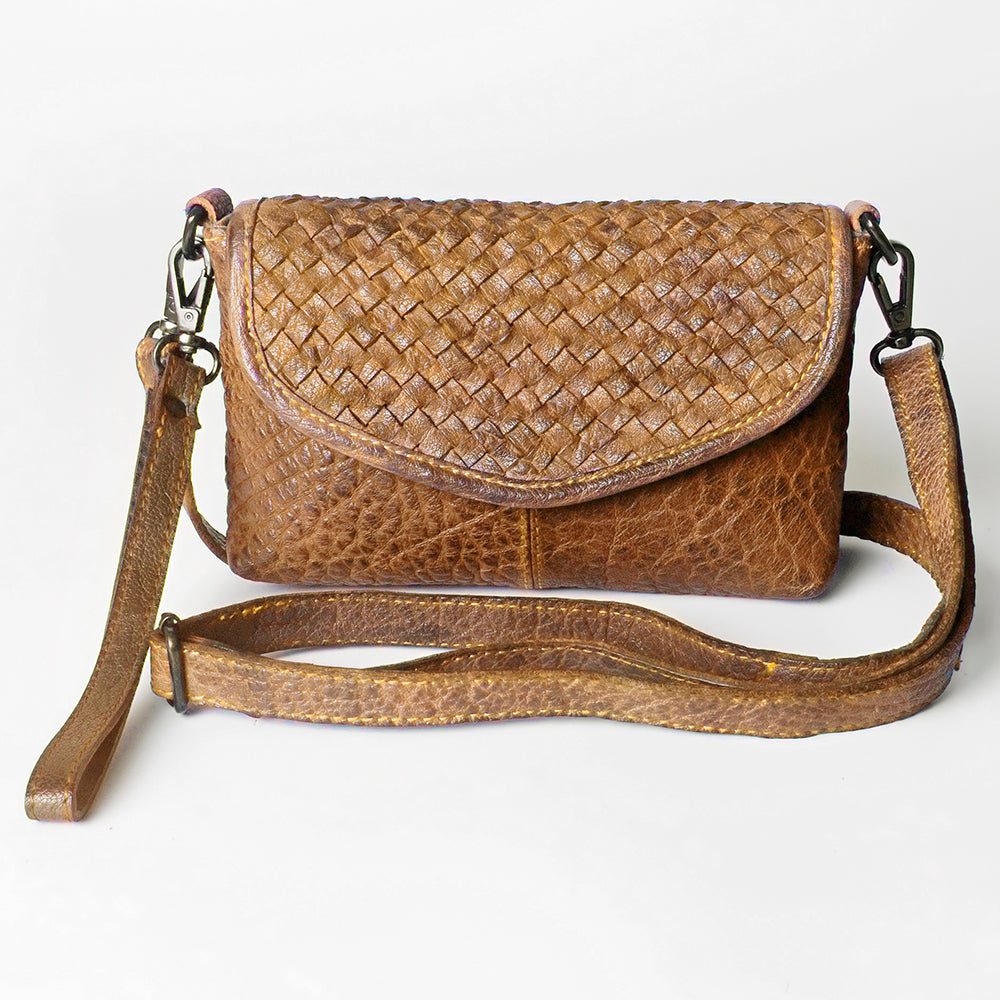 Never Mind Nmbgz104B Small Crossbody Vintage Handmade Genuine Cowhide Leather Women Bag Western Handbag Purse