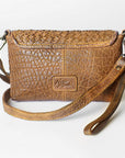 Never Mind Nmbgz104B Small Crossbody Vintage Handmade Genuine Cowhide Leather Women Bag Western Handbag Purse
