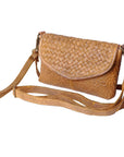 Never Mind Nmbgz104C Small Crossbody Vintage Handmade Genuine Cowhide Leather Women Bag Western Handbag Purse