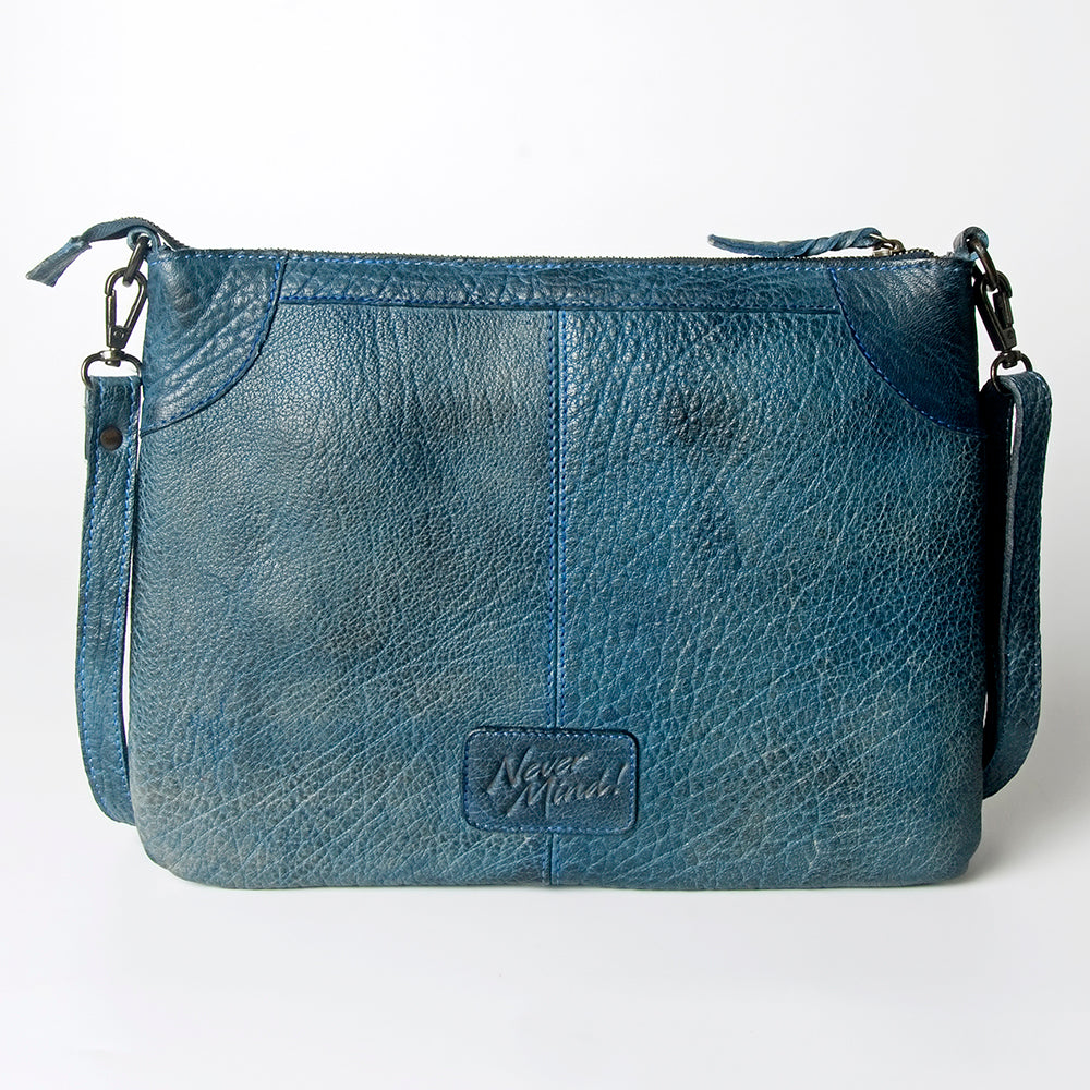 Never Mind Nmbgz106A Cross Body I Vintage Handmade Genuine Cowhide Leather Women Bag Western Handbag Purse