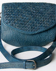 Never Mind Nmbgz107A Envelope Vintage Handmade Genuine Cowhide Leather Women Bag Western Handbag Purse