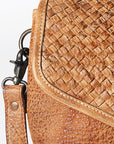 Never Mind Nmbgz107B Envelope Vintage Handmade Genuine Cowhide Leather Women Bag Western Handbag Purse