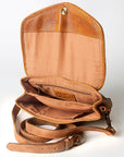 Never Mind Nmbgz107C Envelope Vintage Handmade Genuine Cowhide Leather Women Bag Western Handbag Purse