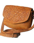 Never Mind Nmbgz107C Envelope Vintage Handmade Genuine Cowhide Leather Women Bag Western Handbag Purse