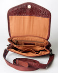 Never Mind Nmbgz108A Envelope Vintage Handmade Genuine Cowhide Leather Women Bag Western Handbag Purse