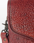 Never Mind Nmbgz108A Envelope Vintage Handmade Genuine Cowhide Leather Women Bag Western Handbag Purse