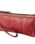 Never Mind Nmbg101E Wristlet Vintage Handmade Genuine Cowhide Leather Women Bag Western Handbag Purse
