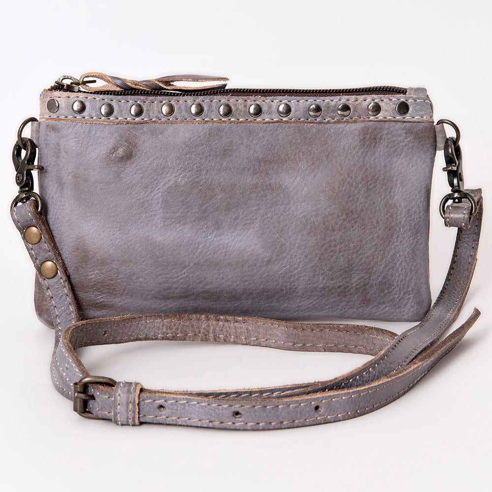 Never Mind Nmbg102D Small Crossbody Vintage Handmade Genuine Cowhide Leather Women Bag Western Handbag Purse