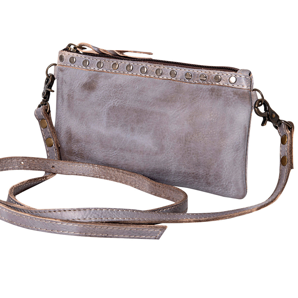 Never Mind Nmbg102D Small Crossbody Vintage Handmade Genuine Cowhide Leather Women Bag Western Handbag Purse