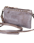 Never Mind Nmbg102D Small Crossbody Vintage Handmade Genuine Cowhide Leather Women Bag Western Handbag Purse