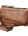 Never Mind Nmbg102E Small Crossbody Vintage Handmade Genuine Cowhide Leather Women Bag Western Handbag Purse