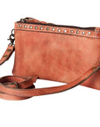 Never Mind Nmbg102G Small Crossbody Vintage Handmade Genuine Cowhide Leather Women Bag Western Handbag Purse