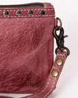 Never Mind Nmbg102H Small Crossbody Vintage Handmade Genuine Cowhide Leather Women Bag Western Handbag Purse