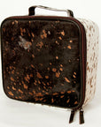 American Darling ADBGA228 Jewelry Case Hand Tooled Hair-On Genuine Leather Women Bag Western Handbag Purse