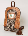 American Darling Hand Tooled Genuine Leather Women Bag Western Handbag Purse