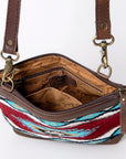 American Darling Large Crossbody Saddle Blanket Genuine Leather women bag western handbag purse