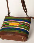 American Darling Large Crossbody Saddle Blanket Genuine Leather women bag western handbag purse