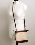 American Darling Large Crossbody Saddle Blanket Genuine Leather women bag western handbag purse
