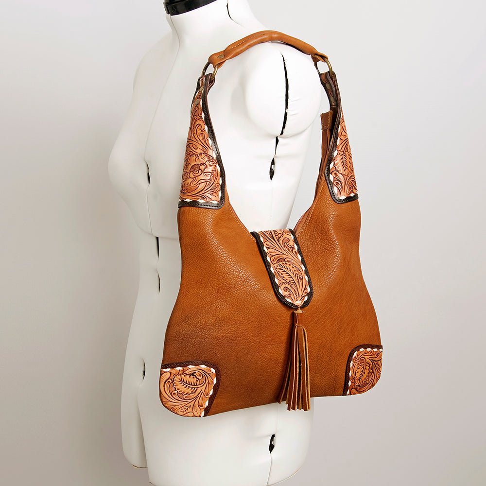 American Darling Hobo Hand Tooled Genuine Leather women bag western handbag purse