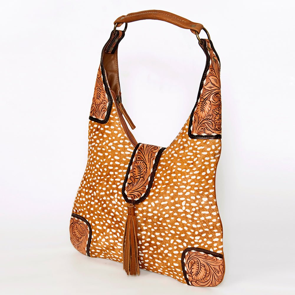 American Darling Hobo Hand Tooled Genuine Leather women bag western handbag purse