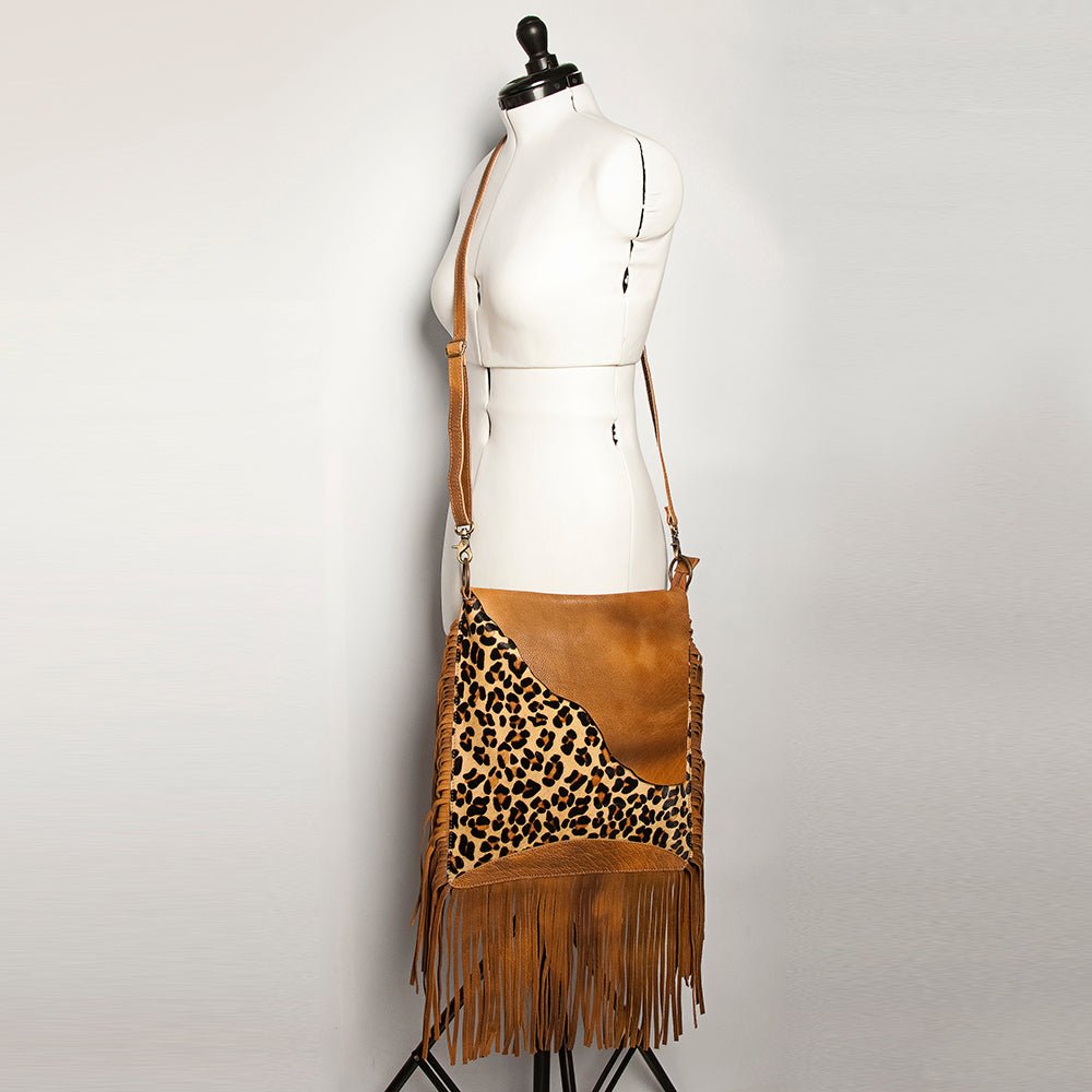 American Darling Large Crossbody Hair On Genuine Leather women bag western handbag purse