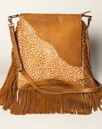 American Darling Large Crossbody Hair On Genuine Leather women bag western handbag purse