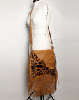 American Darling Large Crossbody Hair On Genuine Leather women bag western handbag purse