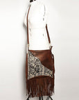 American Darling Large Crossbody Hair On Genuine Leather women bag western handbag purse