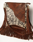 American Darling Large Crossbody Hair On Genuine Leather women bag western handbag purse