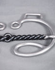 Twisted Snaffle Gag Bit For Horses Durable Stainless Steel Mouthpiece For Training