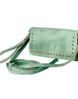 Never Mind Nmbg103A Wallet Vintage Handmade Genuine Cowhide Leather Women Bag Western Handbag Purse